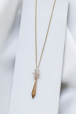 collier Astoria doré de Shlomit Ofir