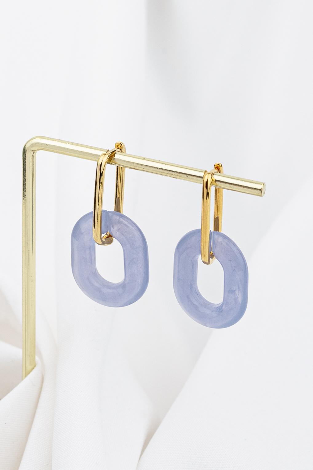 boucles Una bleu doré de Shlomit Ofir