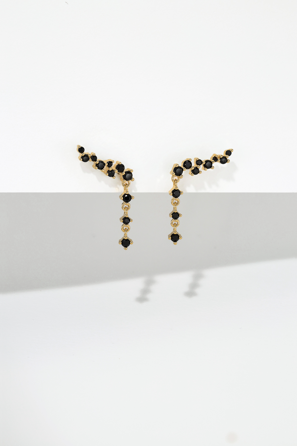 Boucles Sophia climbers noir de Shlomit