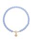 Collier Lara bleu ciel soleil doré de Shlomit Ofir