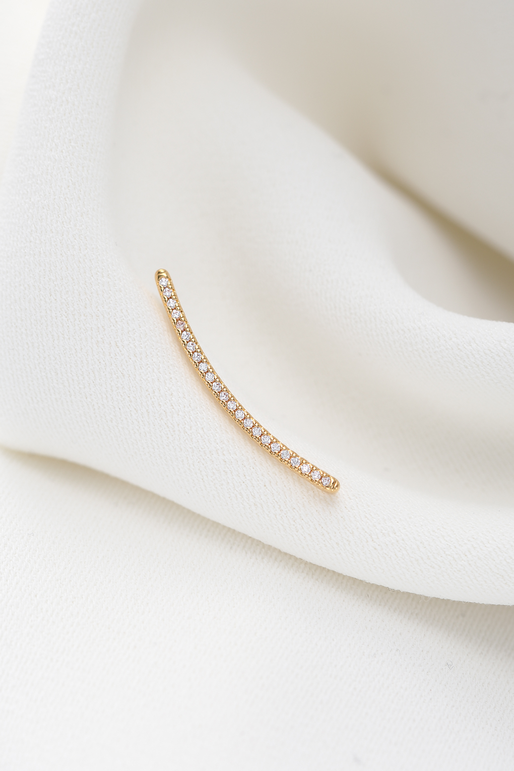 boucle Tom climbers blanc doré de Shlomit