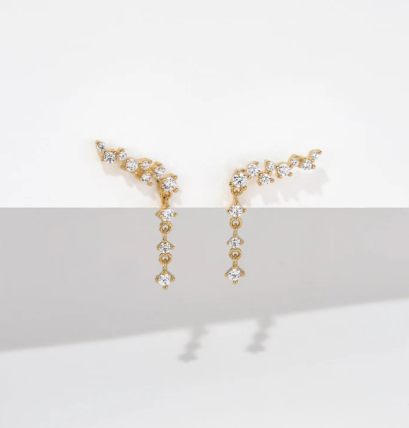 Boucles Sophia climbers blanc de Shlomit