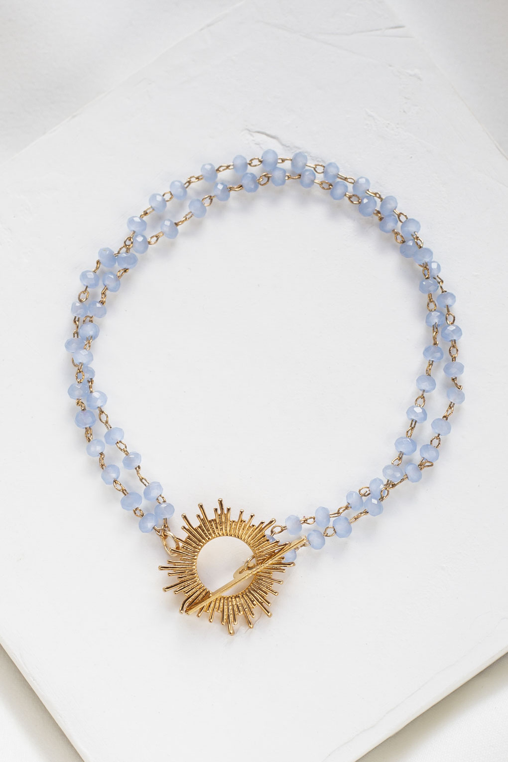 bracelet Glory bleu doré de Shlomit Ofir