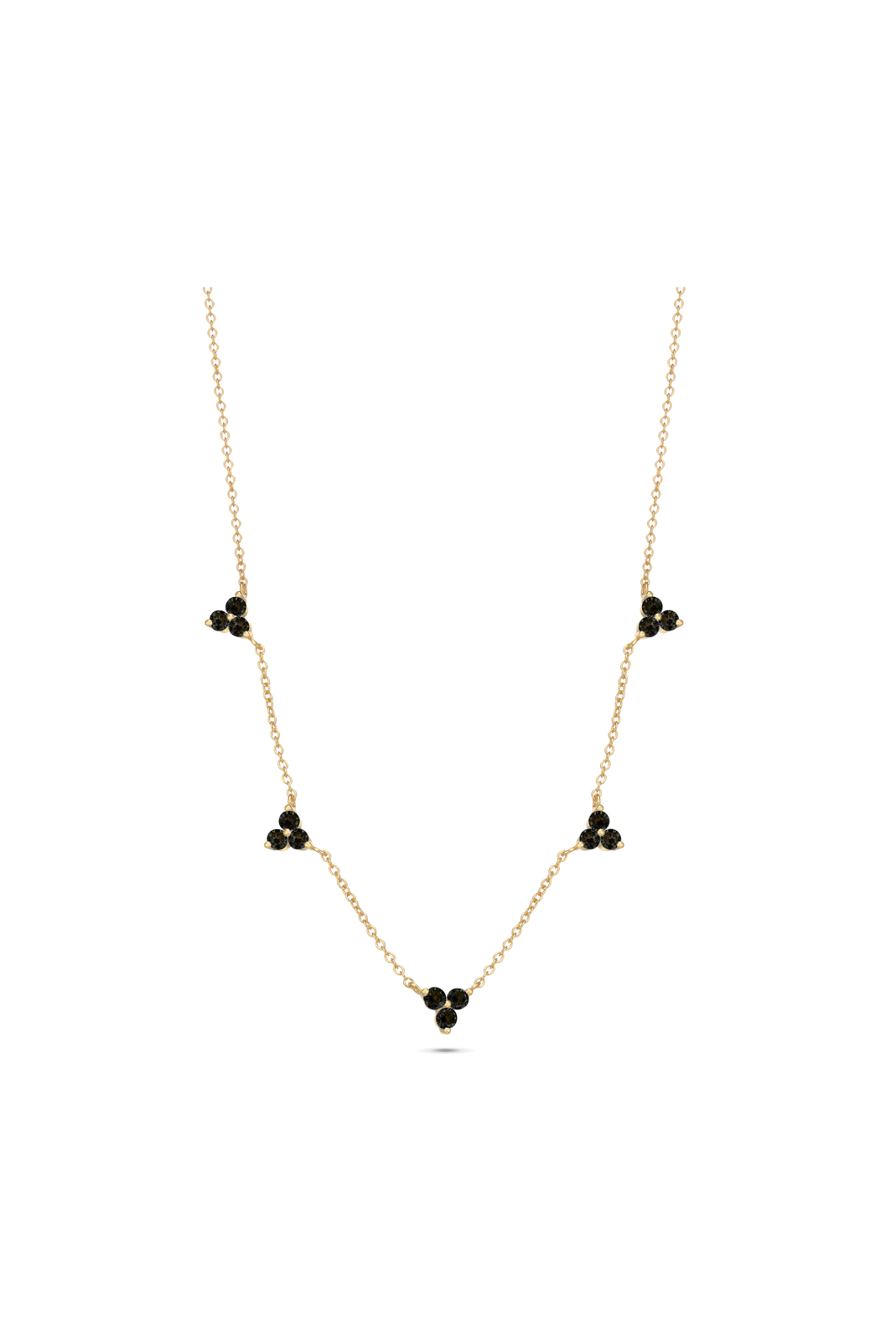 collier Blaire noir doré de Shlomit Ofir