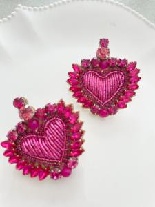 Boucles Elsa rose de Mandalita
