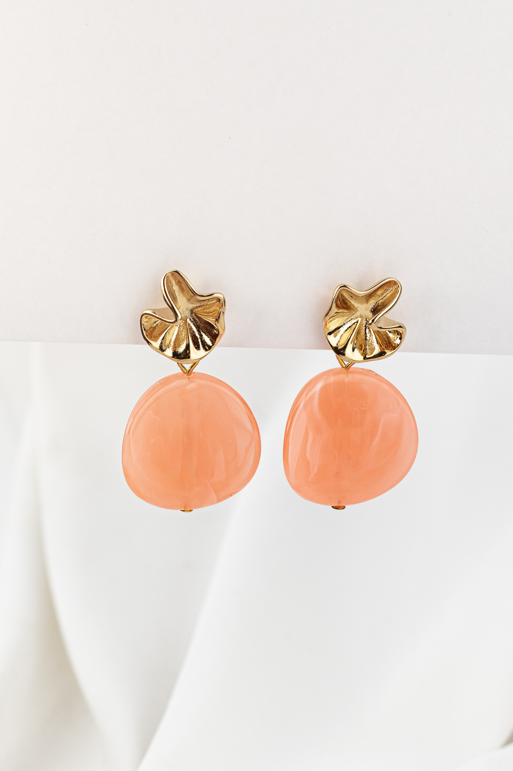 boucles Sabine rose doré de Shlomit Ofir