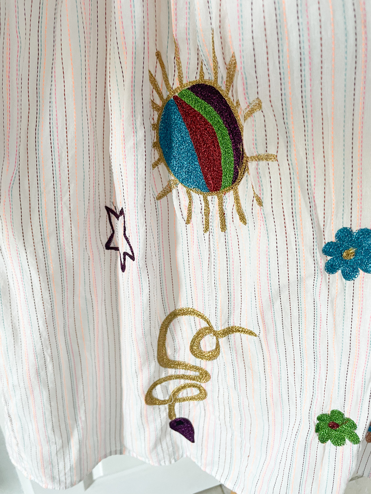 tunique The corner brodée 36/50