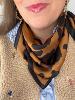 foulard graou marron