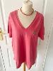 T shirt coeur rose 42 44