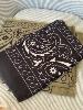 foulard bandana noir tout doux
