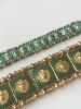 Bracelet Beauté vert doré