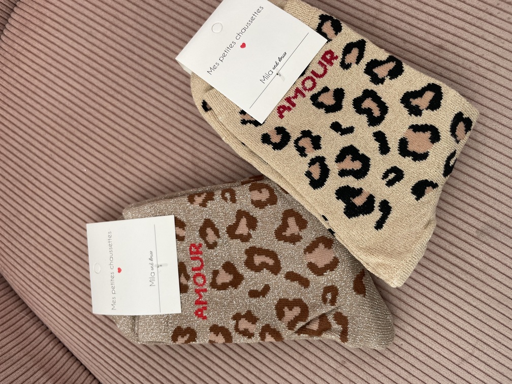 Chaussettes graou beige capsule CriCri