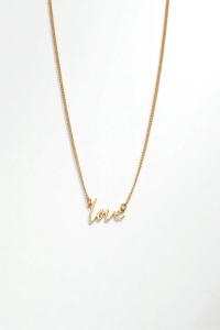 Collier Love doré de Shlomit