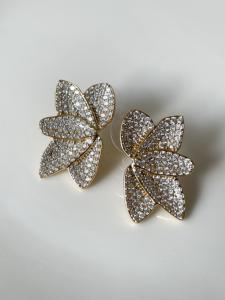 boucles fiesta blanc doré