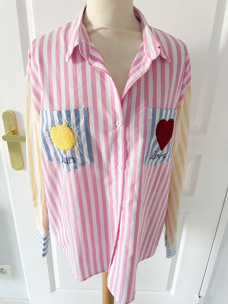 chemise rayures sun love 36/44